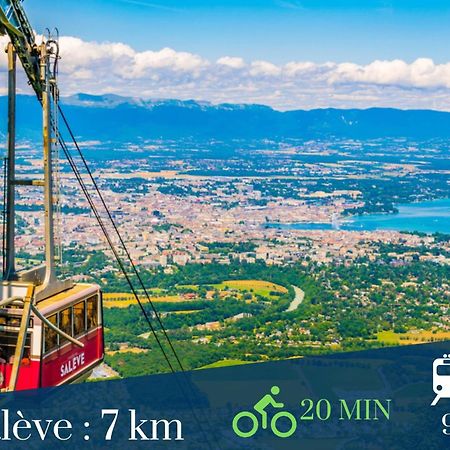 Homey La Coloc Mugi - Colocation Haut De Gamme - Chambres Privees - Balcon - Wifi Et Netflix - Proche Transports Commun Annemasse Dış mekan fotoğraf