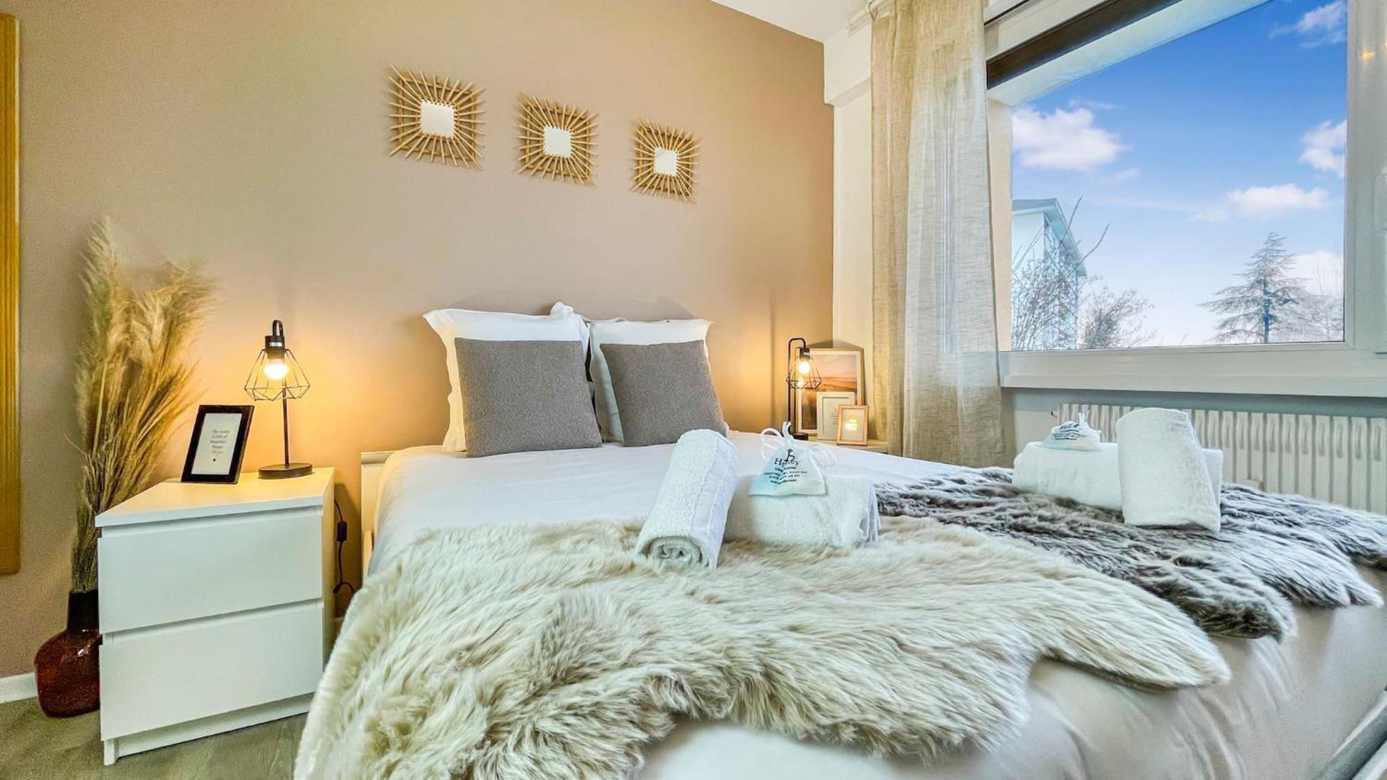 Homey La Coloc Mugi - Colocation Haut De Gamme - Chambres Privees - Balcon - Wifi Et Netflix - Proche Transports Commun Annemasse Dış mekan fotoğraf
