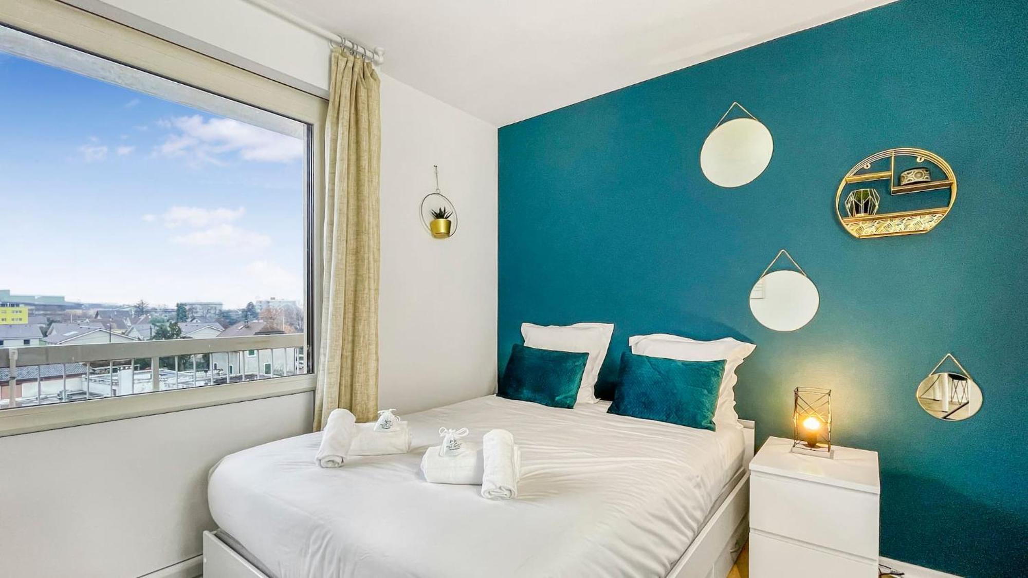Homey La Coloc Mugi - Colocation Haut De Gamme - Chambres Privees - Balcon - Wifi Et Netflix - Proche Transports Commun Annemasse Dış mekan fotoğraf